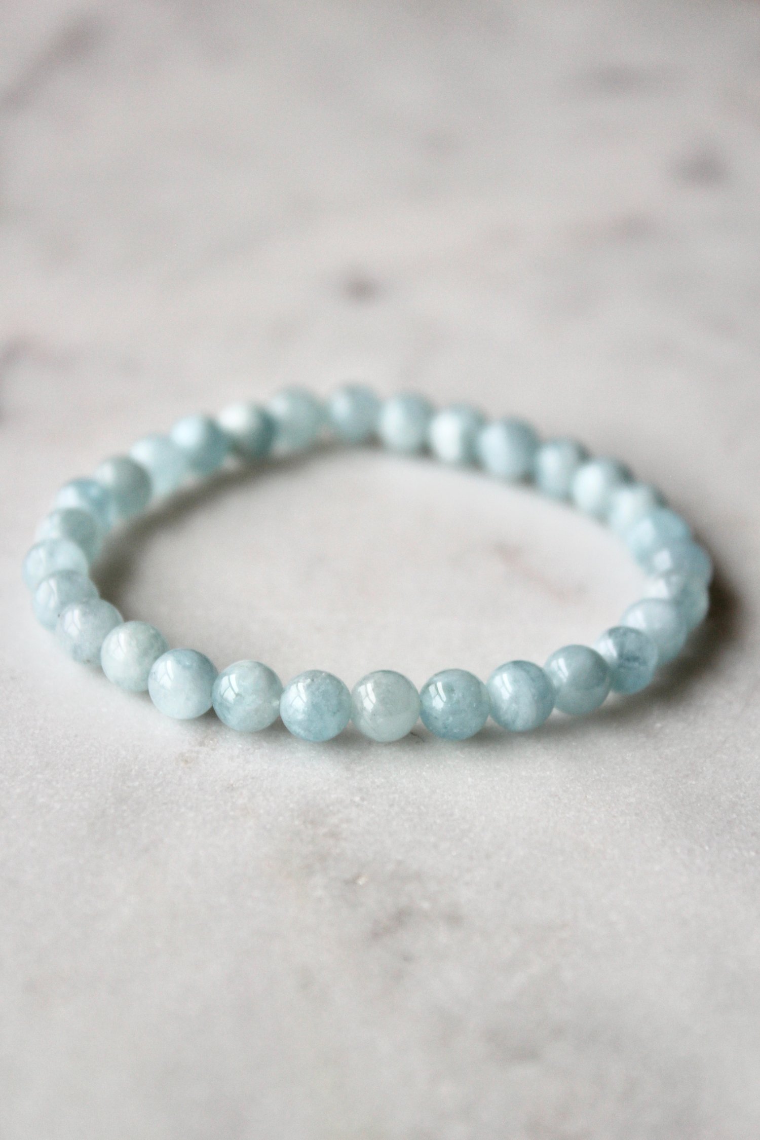 Image of Aquamarine Stacking Bracelet