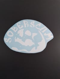 Image 1 of SOBERSCUM  SKULL #2 VINYL STICKER