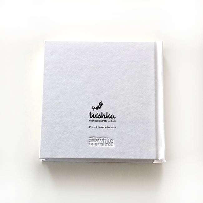 A little bit of sea hard back notebook