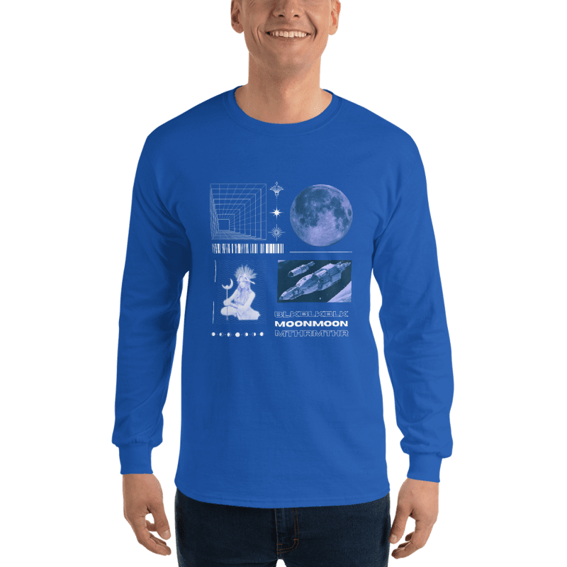 Blue moon 2024 long sleeve shirt