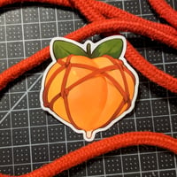 Image 1 of Rope Peach - Sticker