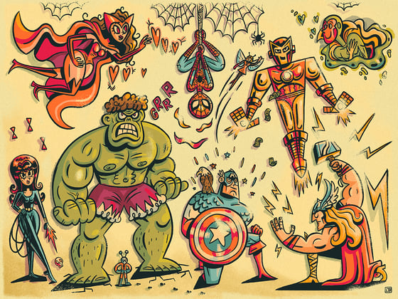 Image of The Classic Avengers