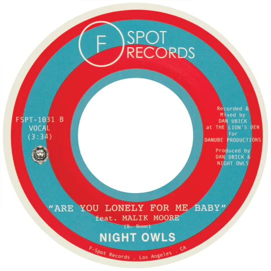 Night Owls -Aint That Loving You/Are You Lonely For Me Baby