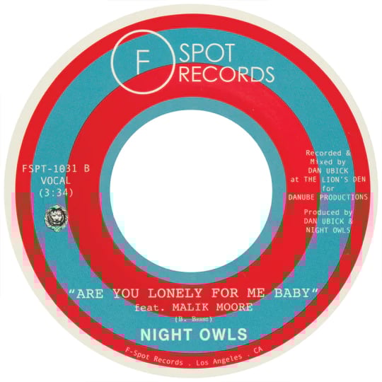 Night Owls -Aint That Loving You/Are You Lonely For Me Baby