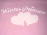 Image 1 of 💭🩷New Winter Princess Tee 🩷💭⛸️