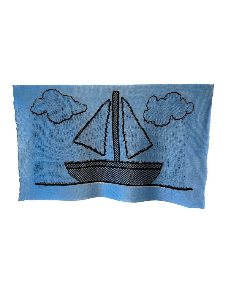 Simpson's Sailboat Painting