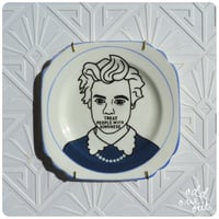 Image 1 of Harry (Treat People with Kindness) - Hand Painted Vintage Plate