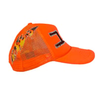 Image of Orange Juice & Thrashed Thrasher Trucker Hat