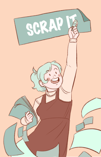 Image 1 of Scrap It- a sketchbook Zine