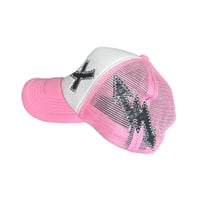 Image of That Championship Player Player Pink Trucker Hat