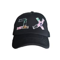 Image of Flower Jungle Leopard Lifestyle Trucker Hat