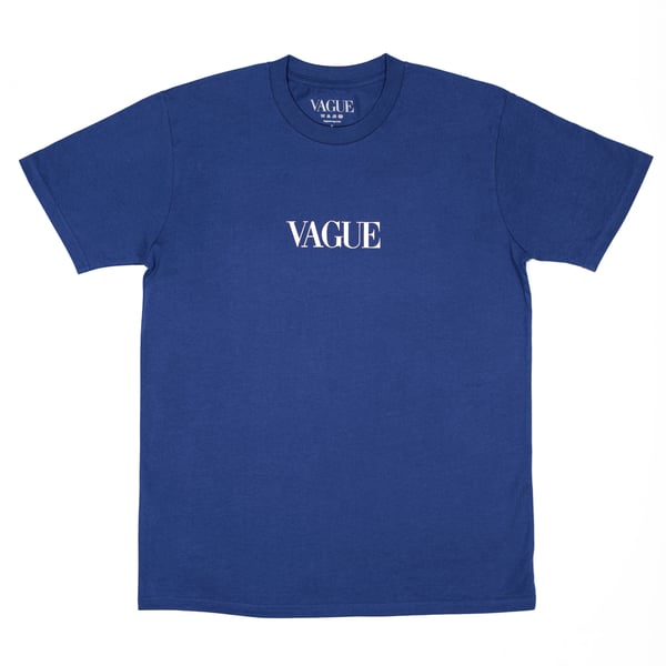 Image of Vague - V@GUE - Cobalt T-Shirt