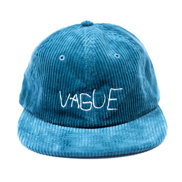 Image of Vague - James Jarvis - Cord Hat - Teal