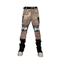 Image of Subspace Highway Desert Sand Ninja Knowledge Stacked Pants