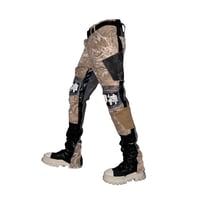 Image of Subspace Highway Desert Sand Ninja Knowledge Stacked Pants