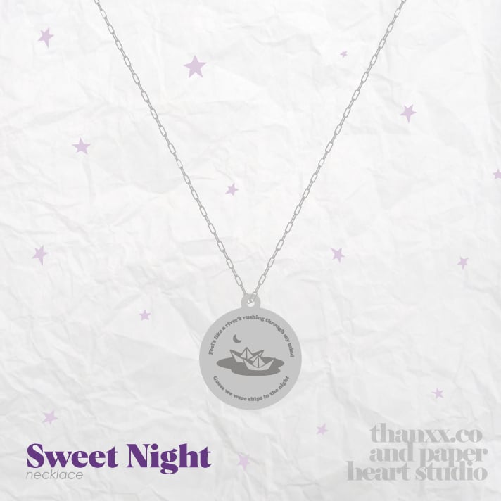 Image of In stock | BTS V SWEET NIGHT NECKLACE