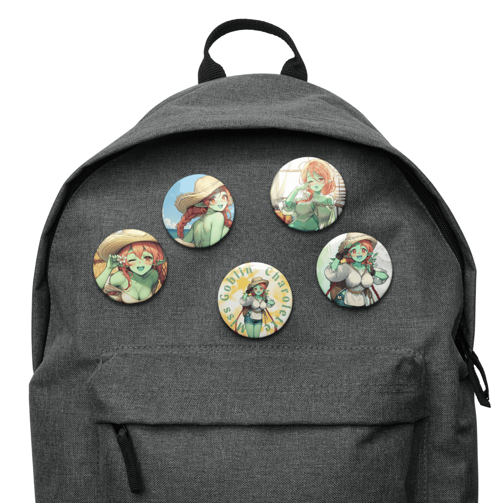Image of Isekai - Charlotte - Set of Pin Buttons