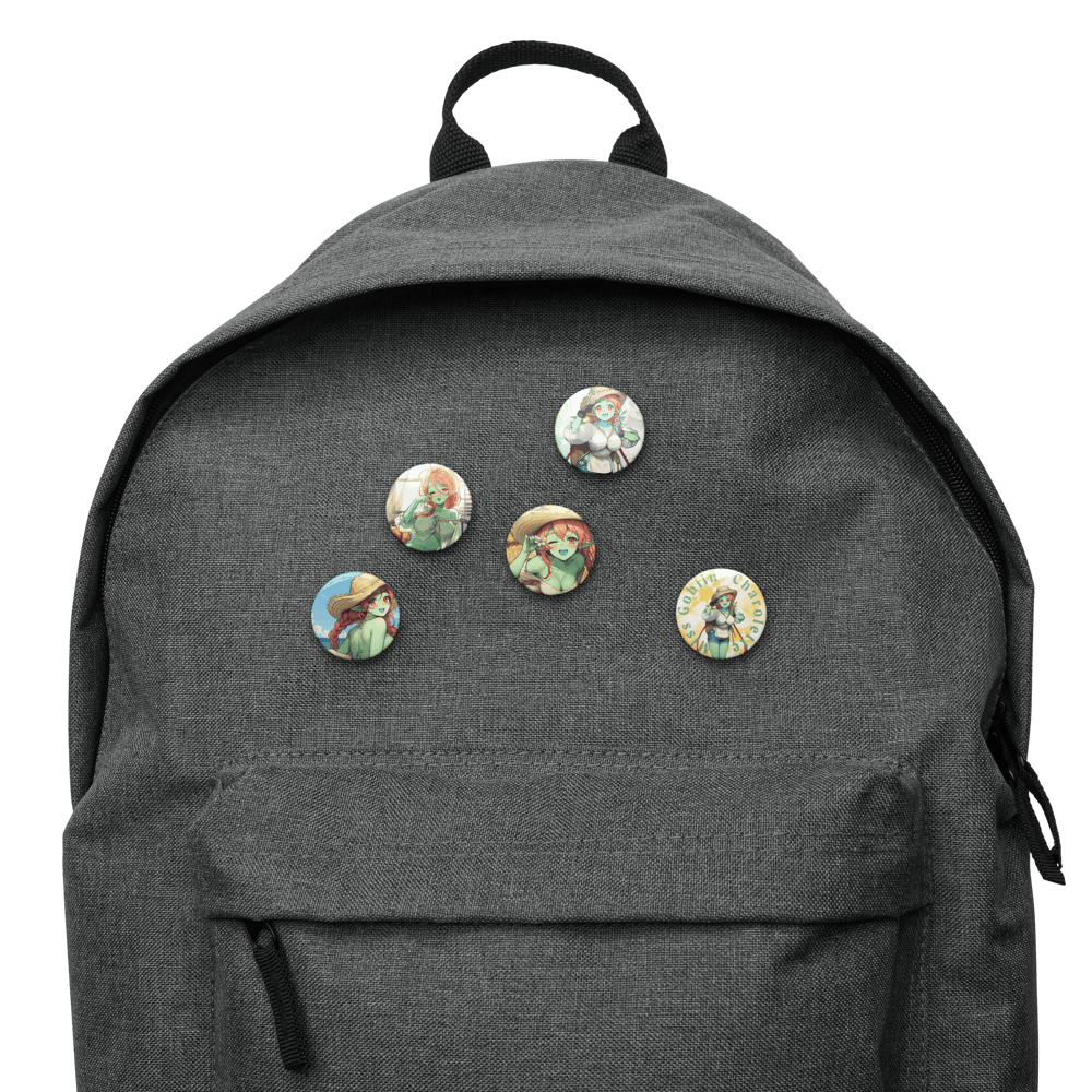 Image of Isekai - Charlotte - Set of Pin Buttons