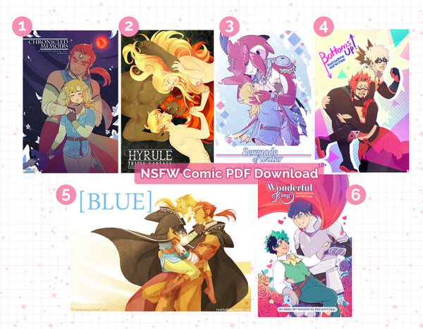 Image of Digital 18+ Doujinshi Download