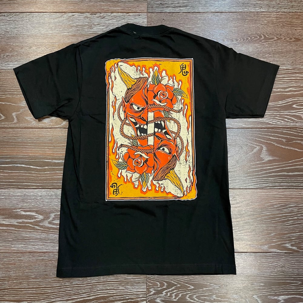 Image of Devil Split Rose Men's TEE