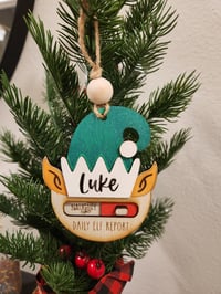 Image 3 of Daily Elf Report Ornament