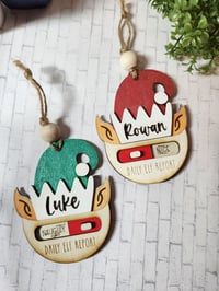 Image 1 of Daily Elf Report Ornament