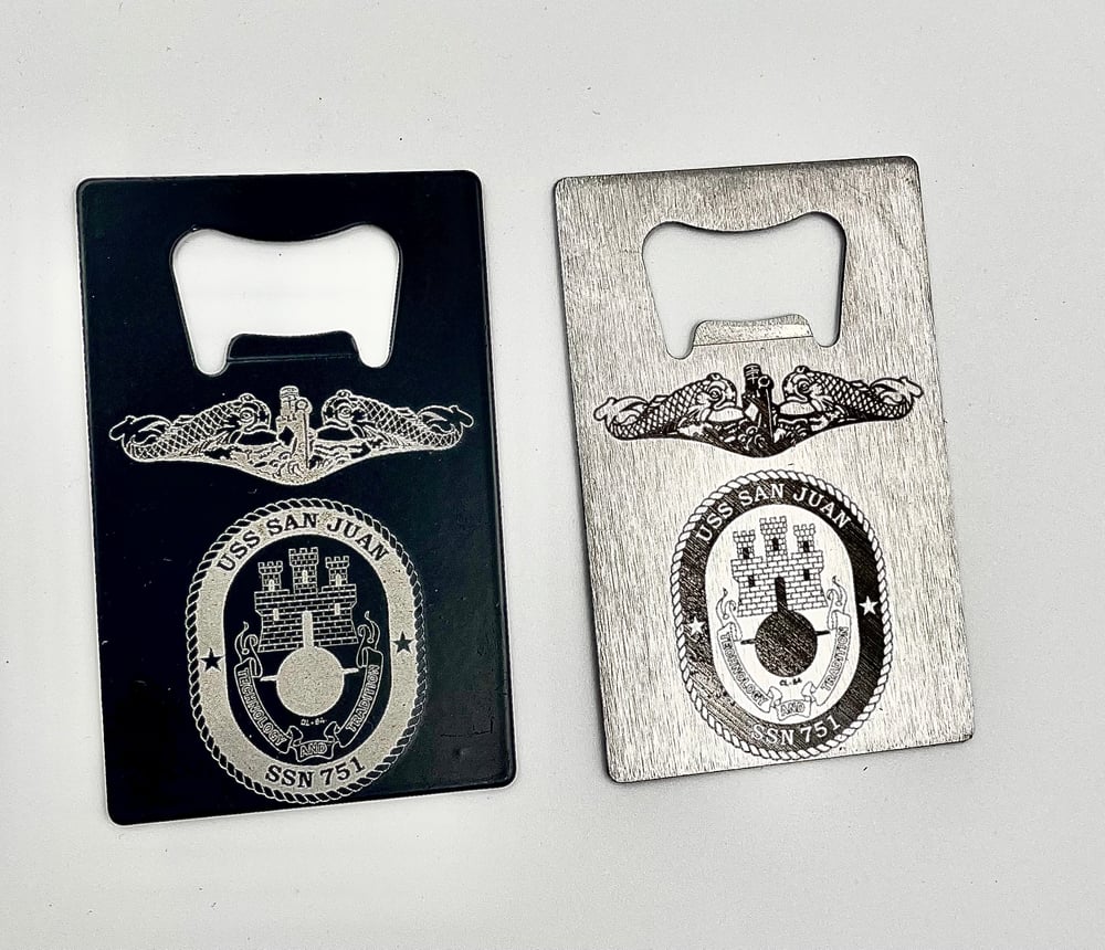 Image of Credit card bottle opener