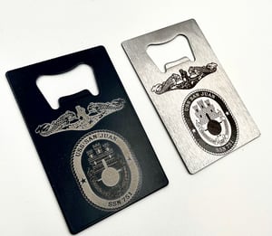 Image of Credit card bottle opener