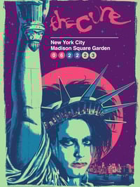 The Cure – NYC Event Poster June 22 – Colorway 1