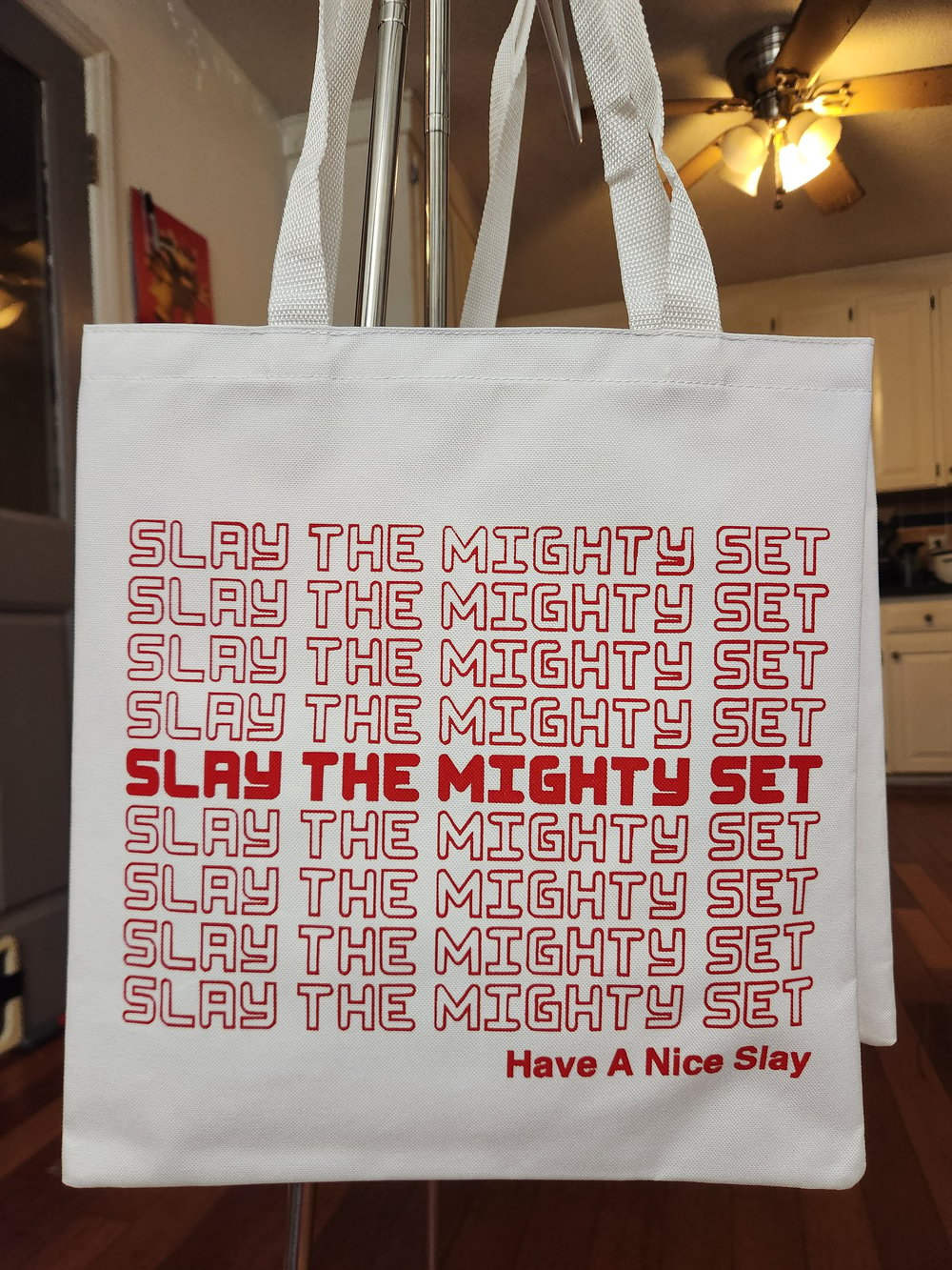 "Slay the Mighty Set" Tote