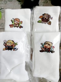 Image 3 of Dungeon Meshi - Socks, Wood pin and Sticker kiss cut