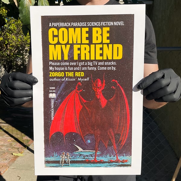 Image of Come Be My Friend - 11 x 17 Print (2nd ed)