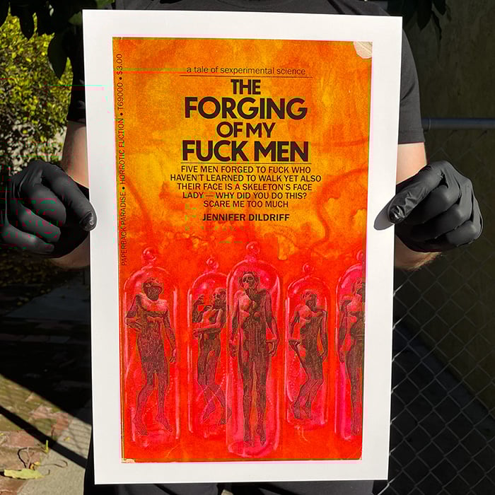 The of My Fuck Men 11 x 17 Print Paperback Paradise