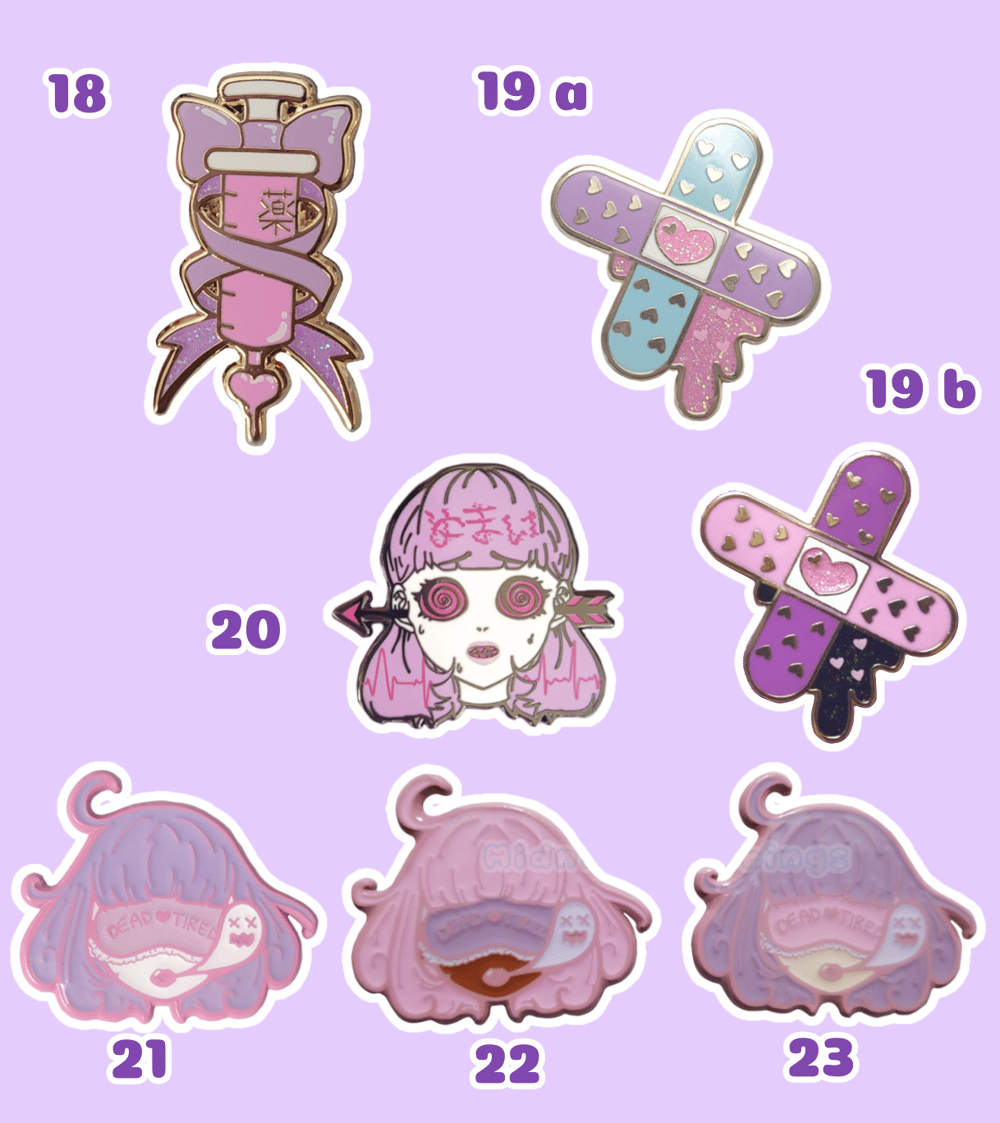 Image of STANDARD Grade Pins - All Available Designs