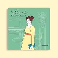 Image 1 of JANE AUSTEN STAMPA 20X20