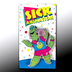 Pop-n-Lockness Monster pin - Sick Animation Shop