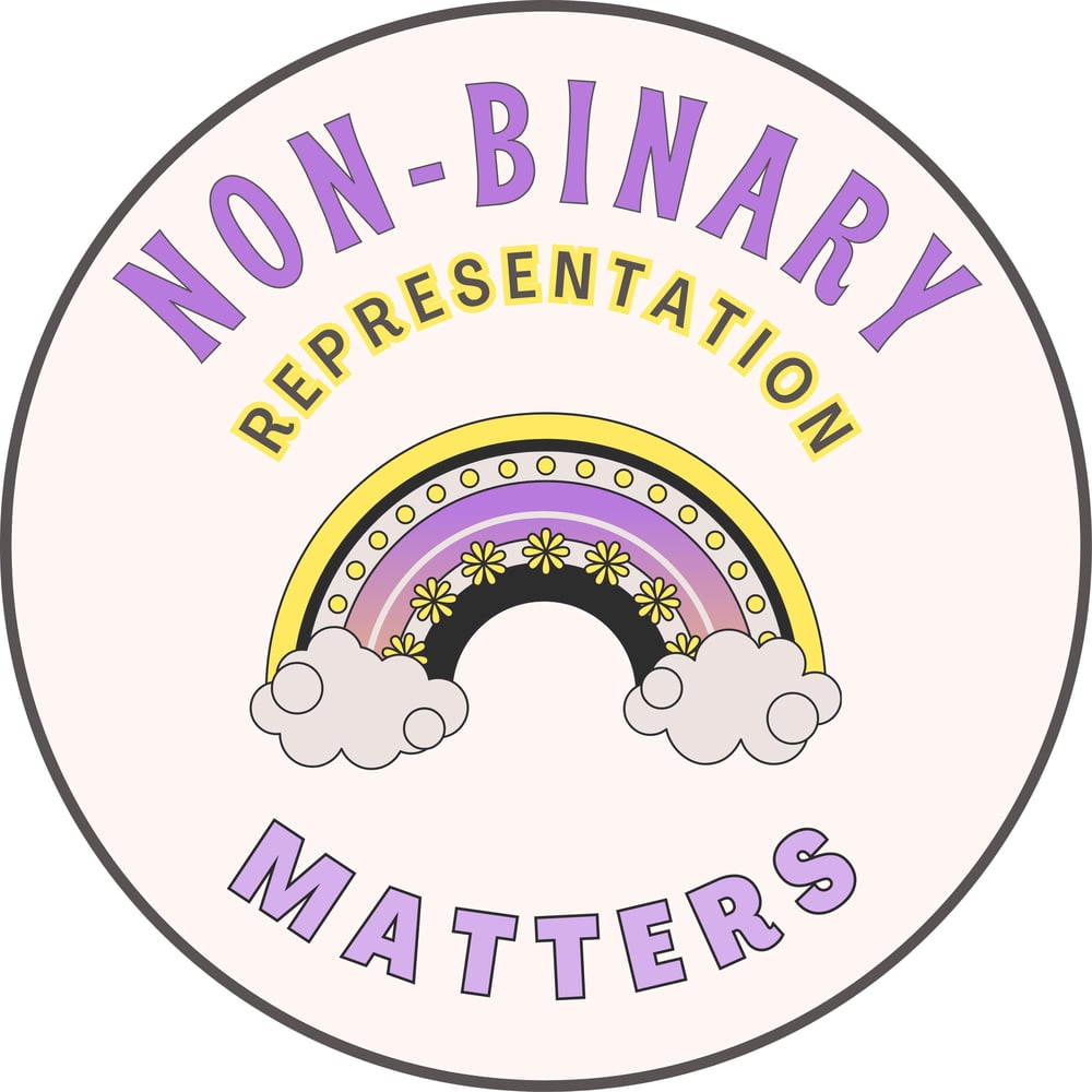 Image of Nonbinary Representation Matters sticker
