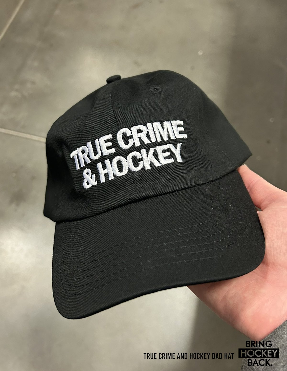 True Crime & Hockey Dad Hat