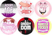 Image 2 of K*nky Fun Buttons