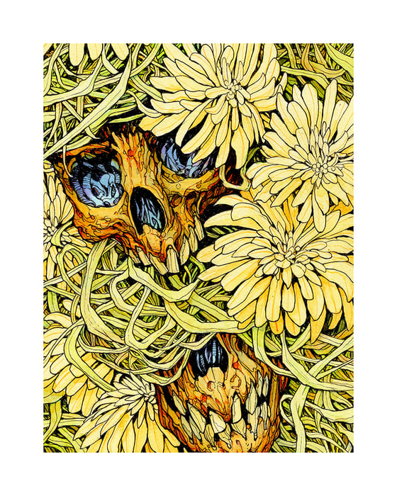 Image of They Say You can Eat Dandelions Art Print