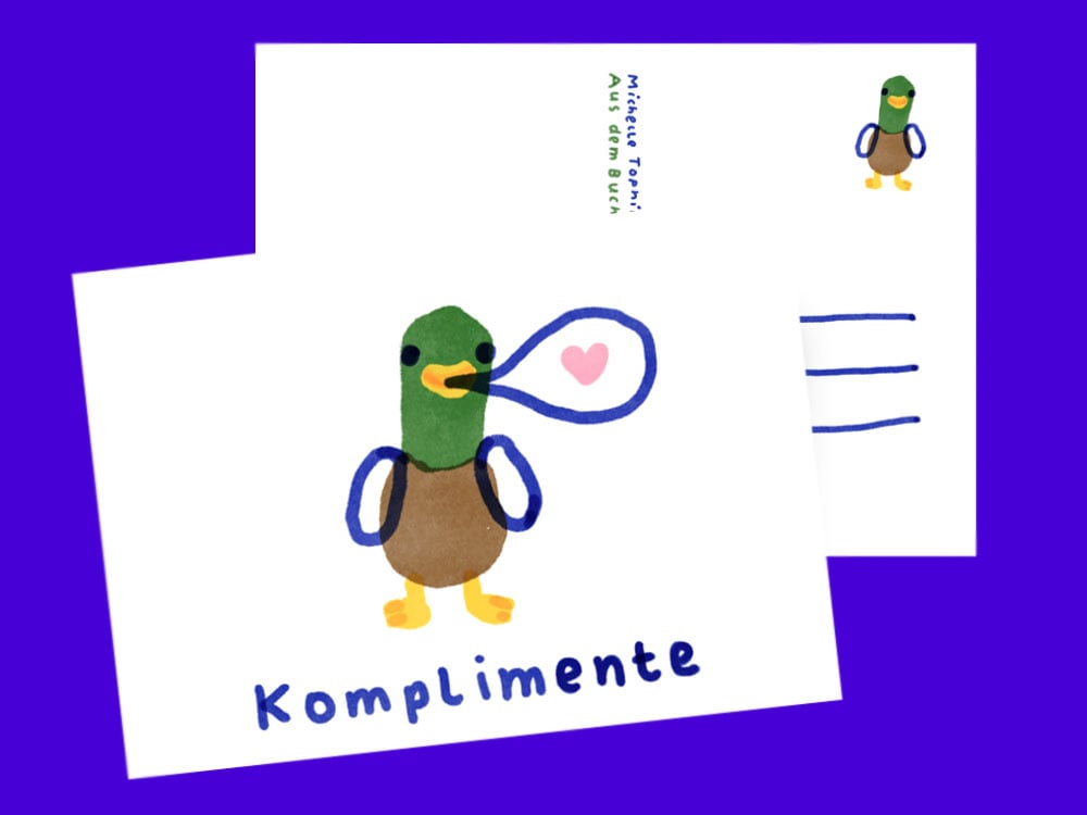 Image of POSTKARTE Komplimente