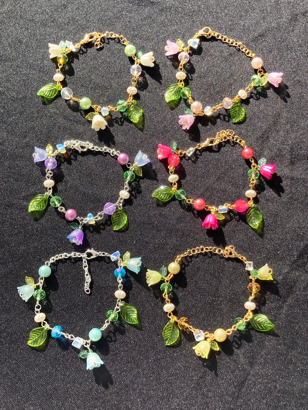 Image of Bell Flower Bracelets 