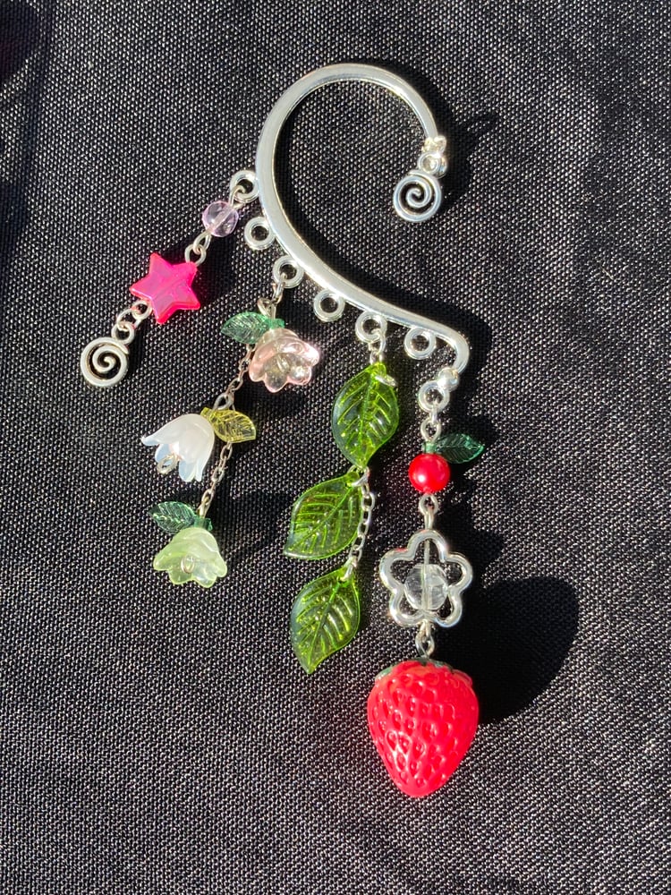 Image of Strawberry Ear cuff