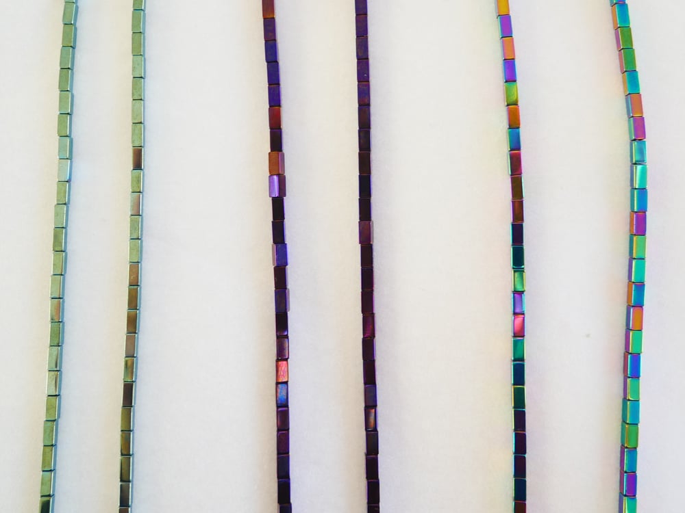 Collier en perles d'Hématite
