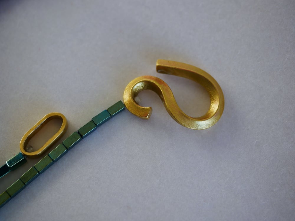 Collier en perles d'Hématite