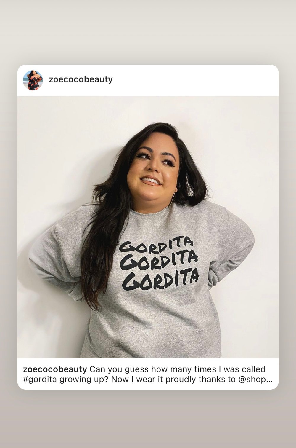 Gordita Hoodie