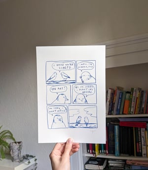 I'm Scared, Too - A4 Print