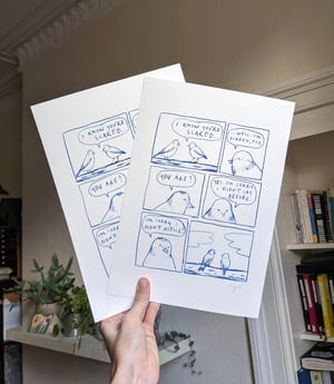 I'm Scared, Too - A4 Print