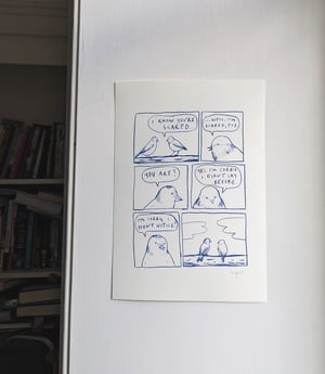 I'm Scared, Too - A4 Print