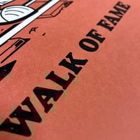 Image 4 of S-FLY WALK OF FAME (SILKSCREEN PRINT) (RED)
